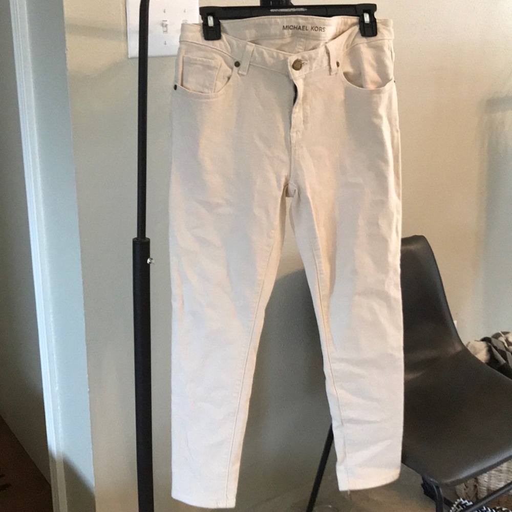 Cream pants